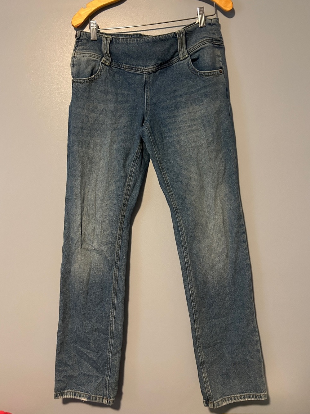 BDG Women's Medium Blue Micro Boot Cut Jeans 31 Side Zip